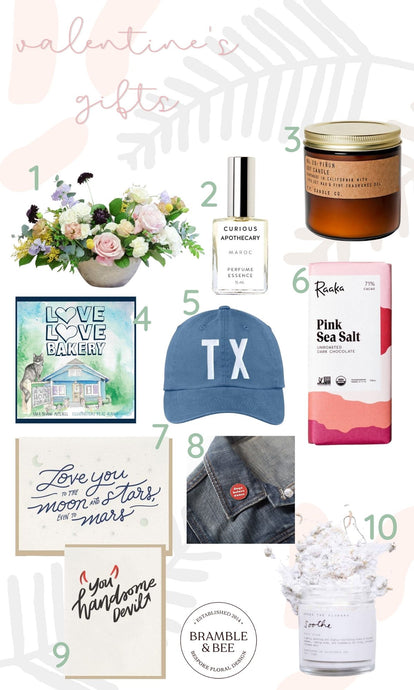 Valentine's Day Gifts from Bramble & Bee
