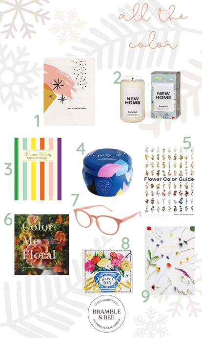Colorful Holiday Gifts from Bramble & Bee