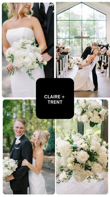 Claire + Trent say " I do " at the Luminaire.