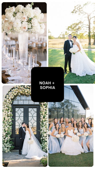 Sophia + Noah romantic nuptials at Camp Hosea