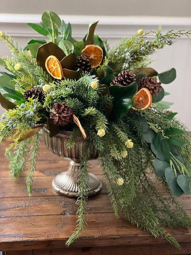 PREORDER: Christmas Greenery Centerpiece