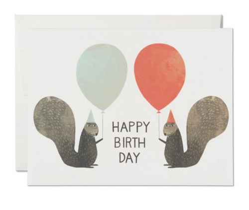 Party Squirrels Card