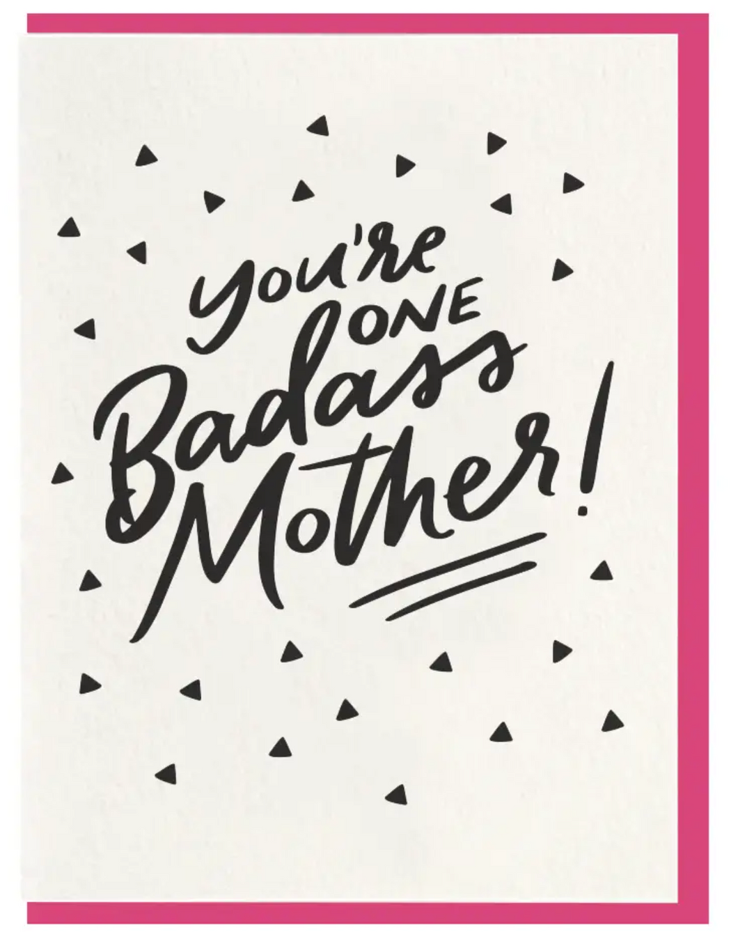 Bad Ass Mother Mother's Day Card